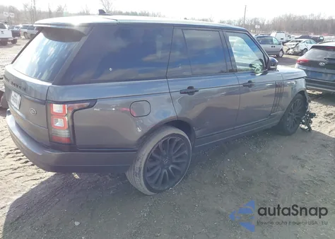 2016 Land Rover Range Rover 5.0L V8 Supercharged z USA, uszkodzony, nr VIN SALGS2EF0GA259232